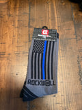 Sock-ThinBlueFlag